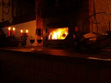 Vergrößern / Details: Romantik pur am offenen Kamin